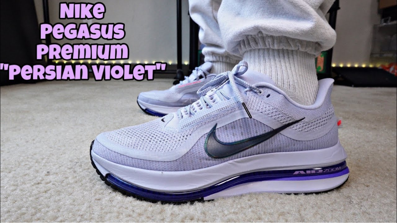 Nike Pegasus Premium “Persian Violet” Review And On Feet - YouTube