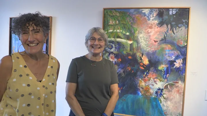Janet Brooks and Trish Shwart at Errant ArtSpace