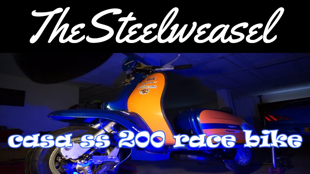 LAMBRETTA CASA PERFORMANCE SS 200 ENDURANCE RACE BIKE - YouTube