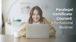 Famous Paralegal Certificate Course© Webinar (Sep 2022) | CLS by BARBRI Profile