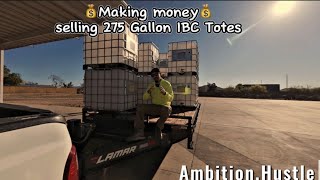 How to make money selling 275 Gallon IBC Totes