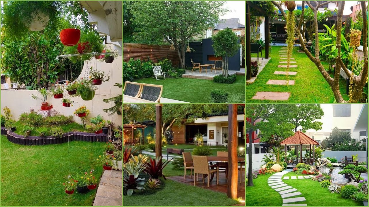 Simple and Wonderful Front Yard Landscaping Ideas ||Interior Designs ...