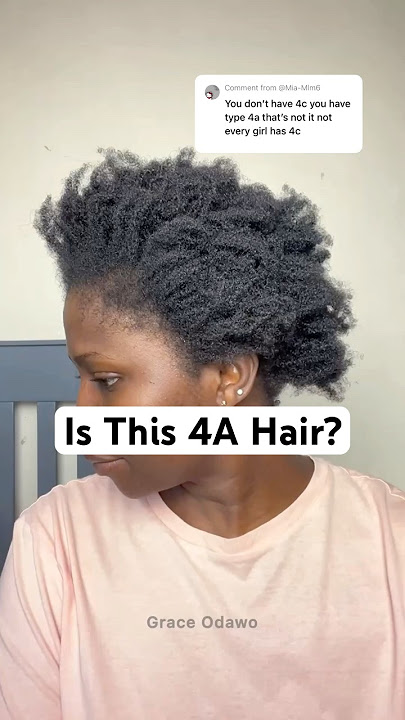 What’s My Hair Type 4A, 4B or 4C? #type4naturalhair #naturalhair #coilyhair