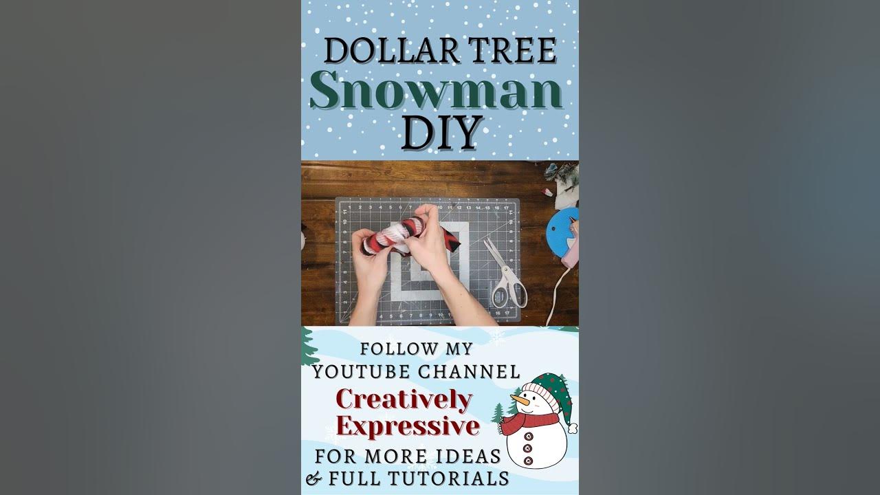 Snowman Craft Ideas: You Won't Believe These Easy Dollar Tree DIYs - Chas'  Crazy Creations