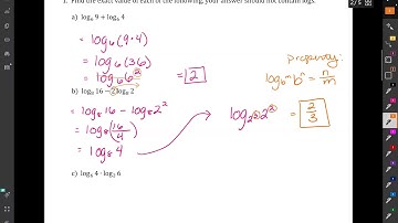 4.5 part 2 Log properties   Math 141
