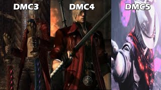 Devil May Cry 5 - Evolution of Dante's Weapons DMC3-DMC5 | All Dante New Weapons (2005- 2019)