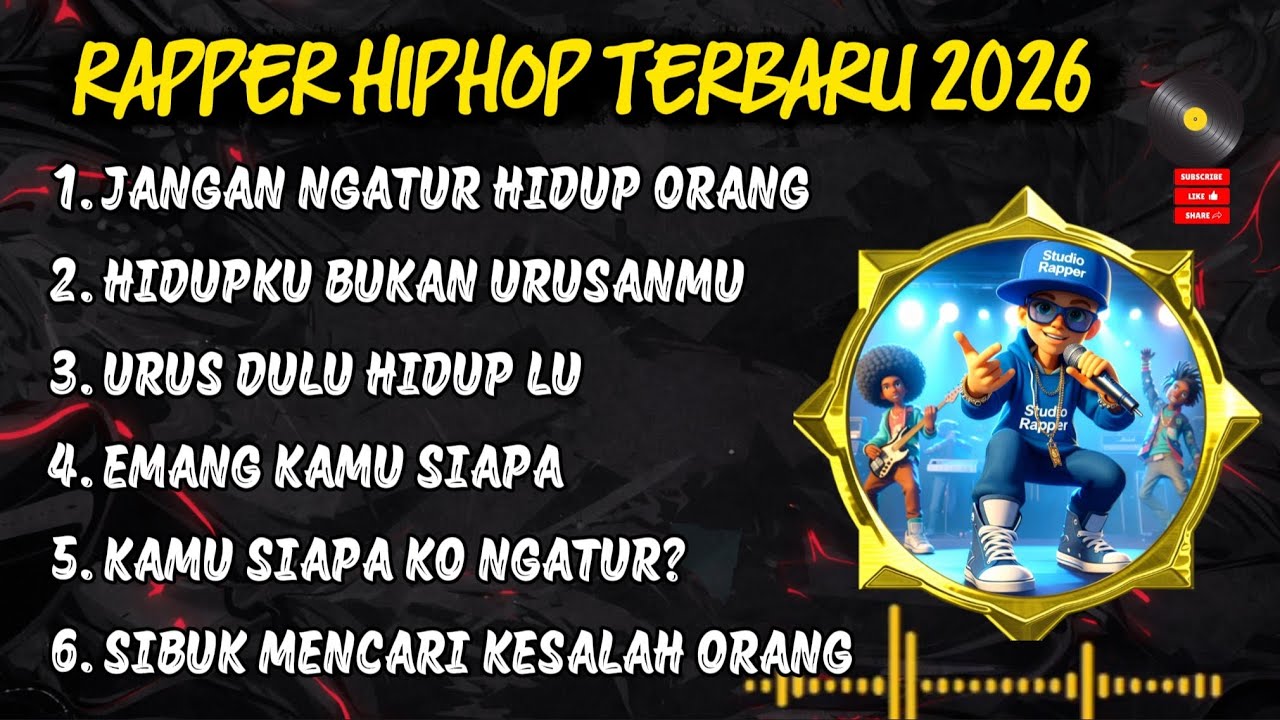 JANGAN NGATUR HIDUP ORANG || RAPPER HIPHOP TERBARU 2026 || URUS DULU HIDUP LU || VIRAL #rapper #rap 