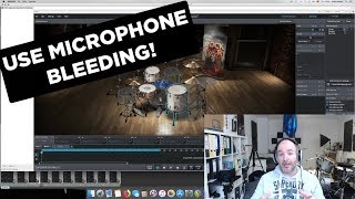 How to increase realism in Virtual Instruments using Superior Drummer 3 (Let them bleed!)
