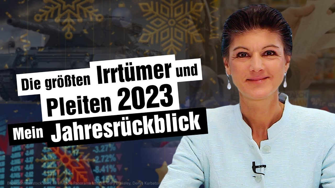 Die größten Irrtümer und Pleiten 2023 - Mein Jahresrückblick