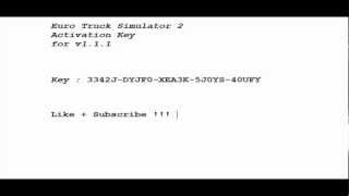 Euro Truck Simulator 2 Activation Key