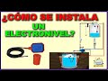 Funcionamiento y conexión de un ELECTRONIVEL en un tinaco y cisterna...