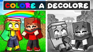 Les COULEURS ont disparu Dans la VILLE sur Minecraft !