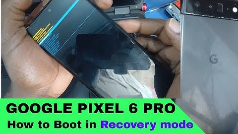 Google pixel 6 pro factory reset. How to boot all google pixel in Recoverymode