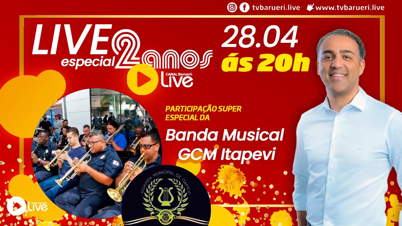 Especial Aniversário De 2 Anos | Canal Barueri.live