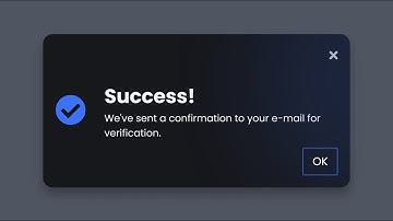How To Make A Popup Using HTML, CSS And JavaScript | Create a Modal Box In HTML Website
