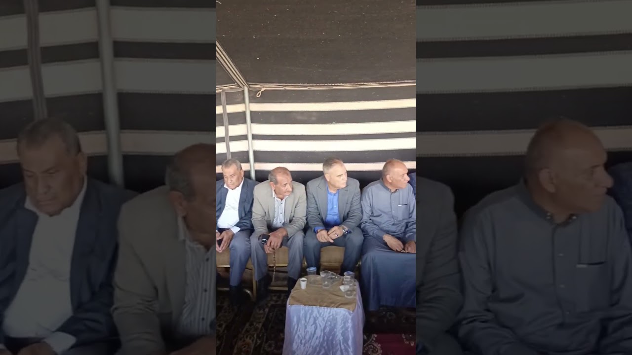 جاهة صلح بين عشيرة البريزات وعشيرة السليمات بني حميده . مادبا