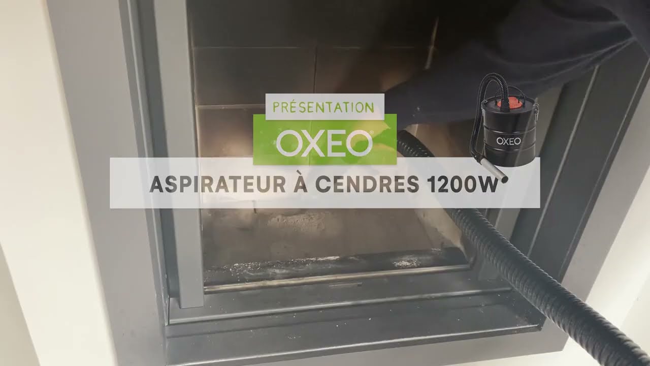 Aspirateur À Cendres Multifonction 20L 1200watts SPCC Roulettes HEPA  Cheminée