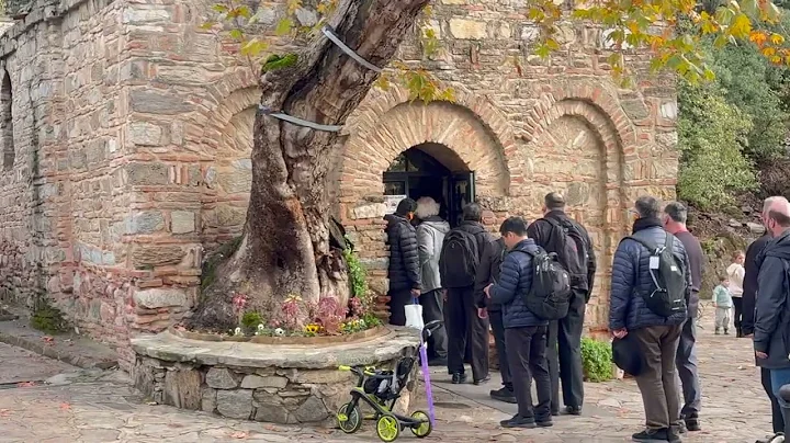 The House of the Virgin Mary located on Mt. Koressos, near Ephesus, in Turkey