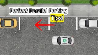 Perfect Parallel Parking Guide | Park Smoothly Every Time #drivingwrittentestdmv #tips