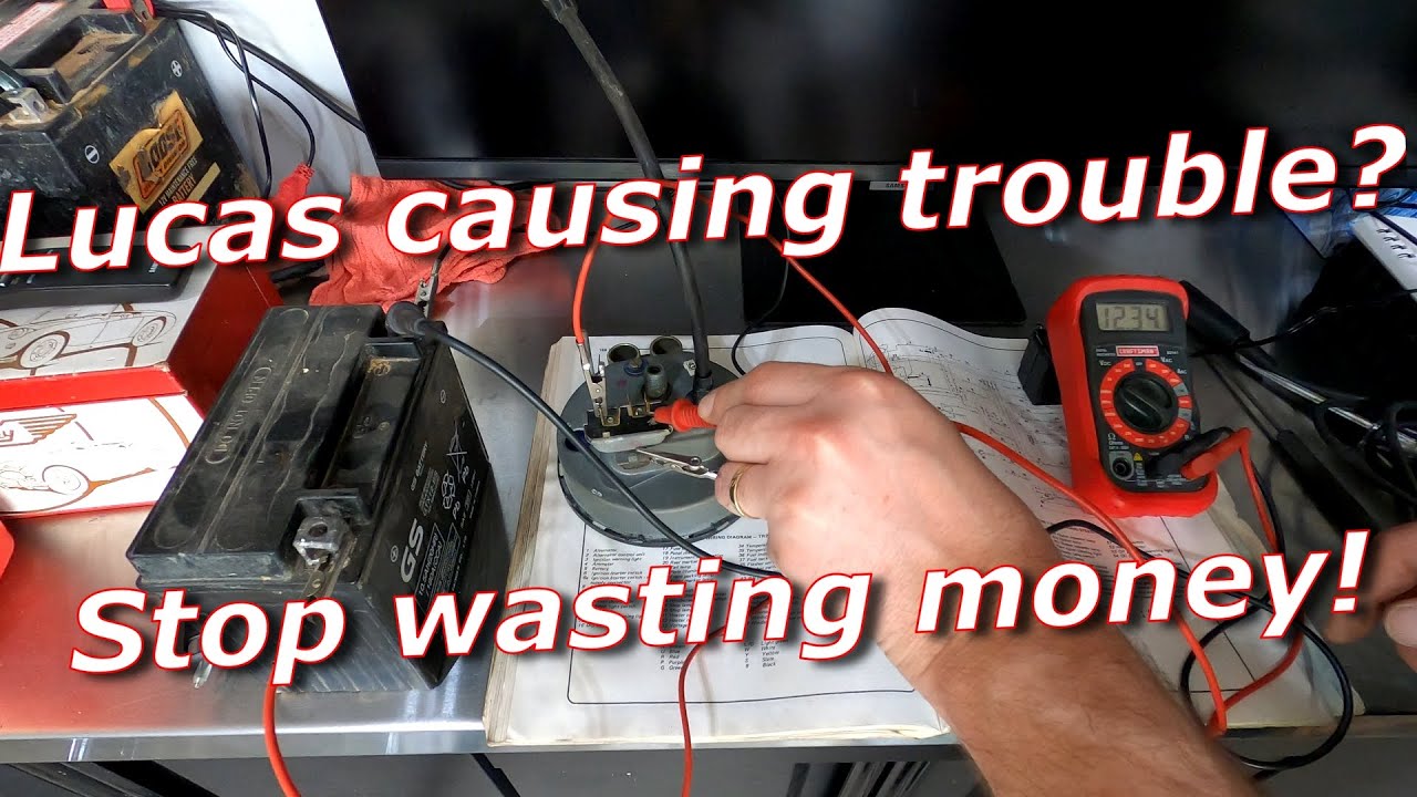 Faulty TR6 Fuel Gauge? - Fix Lucas Electrics with a Voltmeter!
