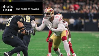 Arik Armstead Mic’d Up as 49ers Outduel Saints