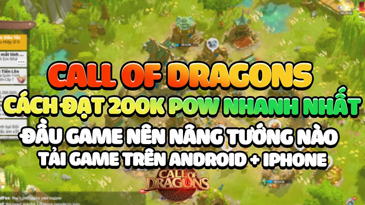 Hướng dẫn cài đặt dragon shock monile