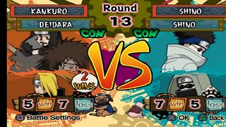 Season 1 || Kankuro (Bocil) Vs Shino (Bocil) #game #games #playstation #naruto #narutoshippuden 