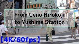 4kueno Hirokoji To Yushima Station
