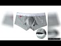 Open Front Underwear Men Cotton Sexy Men's Boxer Shorts Panties Breathable Pouch Bulge Underpants Ma