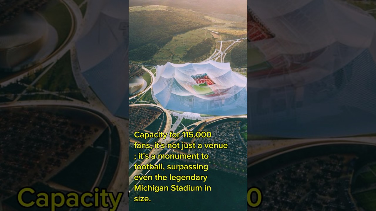 NEW: Grand Stade Hassan II - Where Football Meets Majesty; for 2030 World Cup