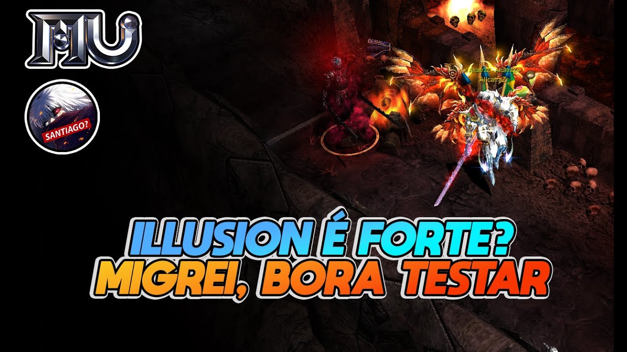 🔴 ILLUSION KNIGHT, O BRABO, O NOVO CHAR | GLOBAL MU ONLINE