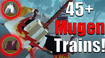What 45 Mugen Trains Looks Like In Project Slayers! (Update 1.5)
