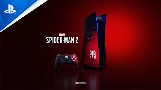 Marvels Spiderman 2  Bundle Console Ps5 Limited Edition U0026 Controller Wireless Dualsense