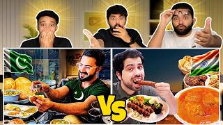 Reaction On Cross Border Trying Food India Vs Pakistan | सरहद पार खाना | Pakistani Reaction🔥