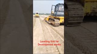 #dozer #leveling #soil #excavator #construction #development #equipment #machine @ezajahmed2458