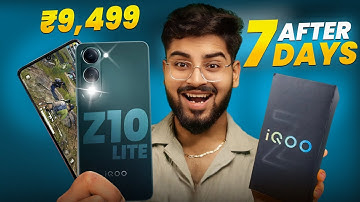iQOO Z10 Lite 5G Unboxing and Review After Use 🔥 Camera Test & BGMI Test ✅ Best 5G Phone under 10000
