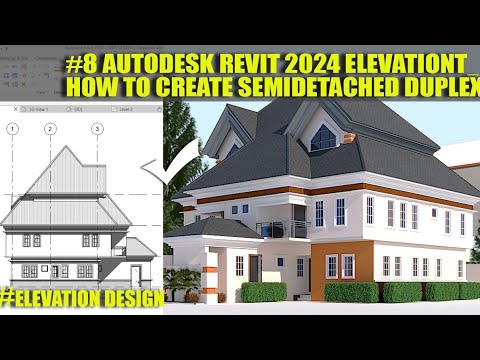 #8 AUTODESK REVIT 2024 ELEVATION _HOW TO CREATE STEP_SWEEP IN REVIT ...