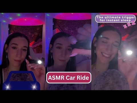 Extra sleepy car ride 🚗  | The ultimate ASMR trigger for sleep