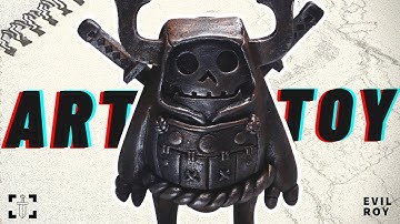 Making An Art Toy From Polymer Clay  Resin Toy Making