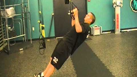 TRX row w pause