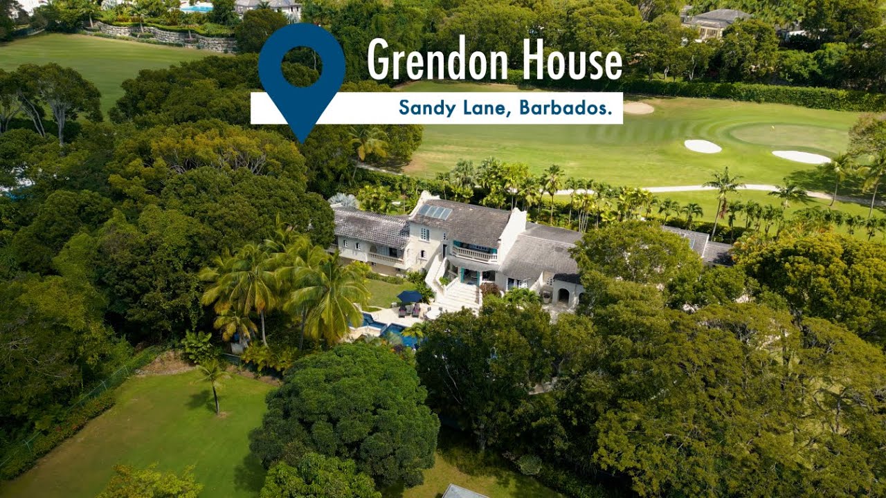 For Sale Grendon House, Sandy Lane, Barbados. YouTube