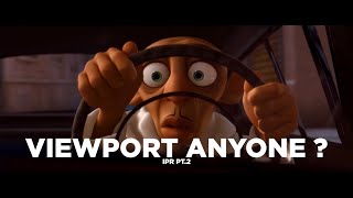 Famous RenderMan Fundamentals - Maya’s Viewport Wealth