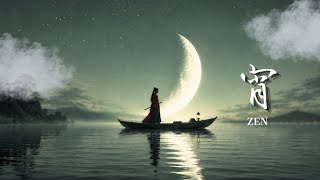 Japanese Zen Music for Sleep & Deep Relaxation | 1H Pale Moon Drift 宵