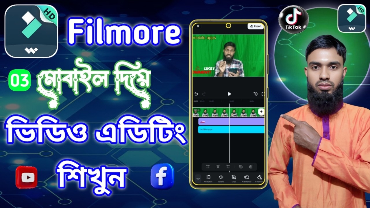 Filmore Video Editing App Tutorial Bangla | New Video Editing App Part 3 | Full Guide mobile appss.