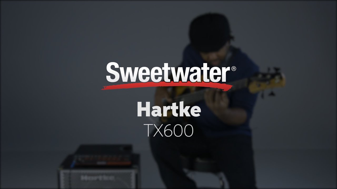 Hartke TX600 Bass Amplifier Demo with Victor Wooten - YouTube