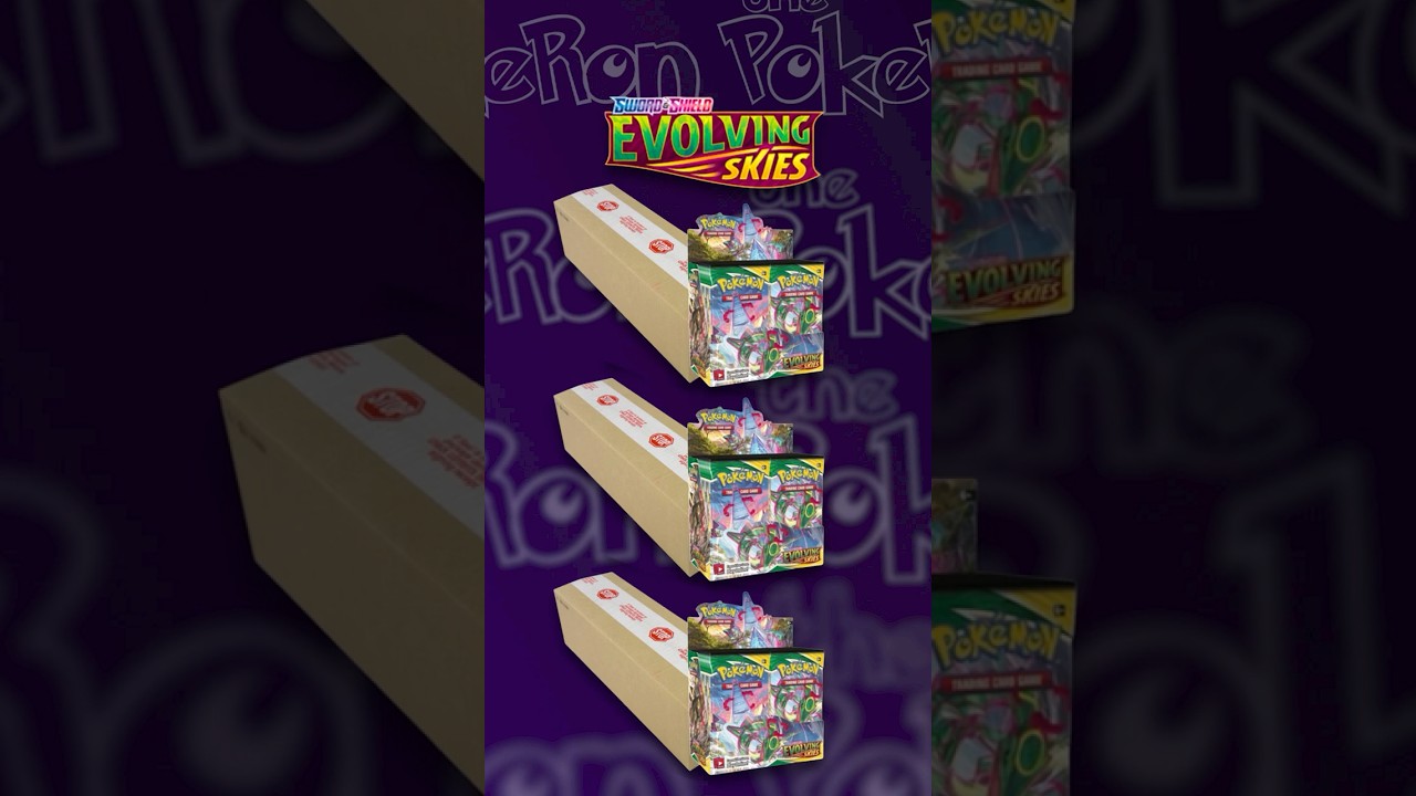 3 Evolving Skies Cases…or THIS Vintage Pokémon Set 