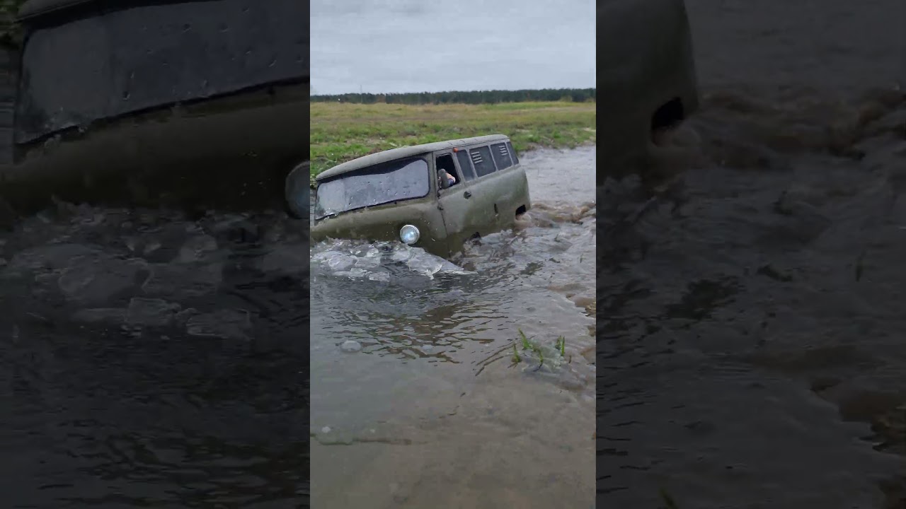 УАЗ Буханка - это настоящий ЛЕДОКОЛ! 😮 ... RC OFFroad 4x4   