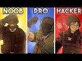 NOOB vs PRO vs HACKER in Rainbow Six Siege