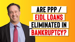 PPP EIDL Loan Eliminated in Bankruptcy