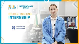 Testimonial Student Exchange I3L - Saskia Lee University Of Dundee